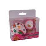 Set de Capsulas Cupcakes y Toppers - Picks Tea Time - Silikomart