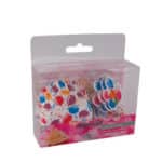 Set de Capsulas Cupcakes y Toppers - Picks Balloons - Silikomart
