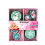 Set de Capsulas Cupcakes y Toppers - Picks Winter - Silikomart