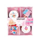 Set de Capsulas Cupcakes y Toppers - Picks Party - Silikomart