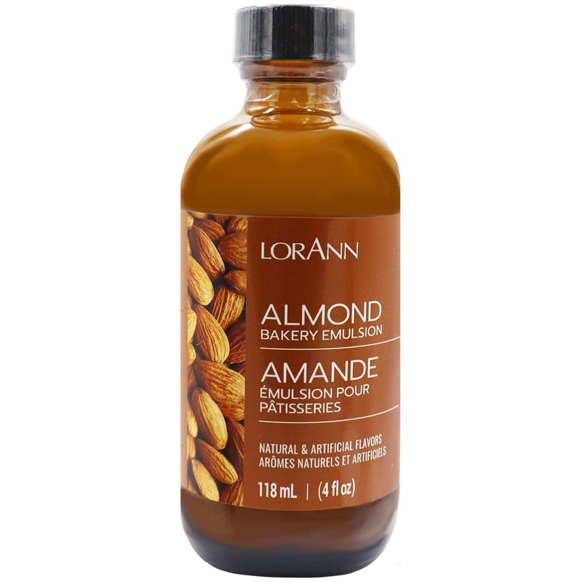 LORANN_OILS_L0748_LORANN_BAKERY_EMULSION_ALMOND Emulsión de Almendras - 118ml - Lorann - Imagen 1