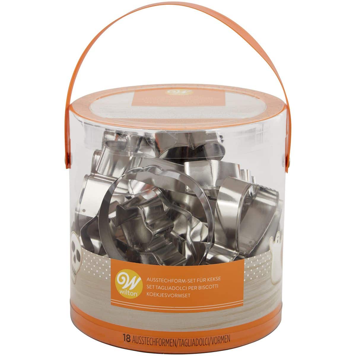 WILTON_02-0-0371_WILTON_METAL_COOKIE_CUTTER_SET Cortadores de Galletas de Halloween - Wilton - Imagen 1