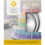 Set de 3 Moldes de Aluminio Redondos Pastel - Wilton