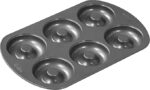 Molde Antiadherente Donuts - 6 Cavidades - Wilton - Imagen 2