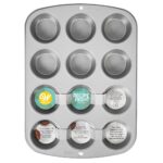 Molde Antiadherente Muffin - 12 Cavidades - Wilton