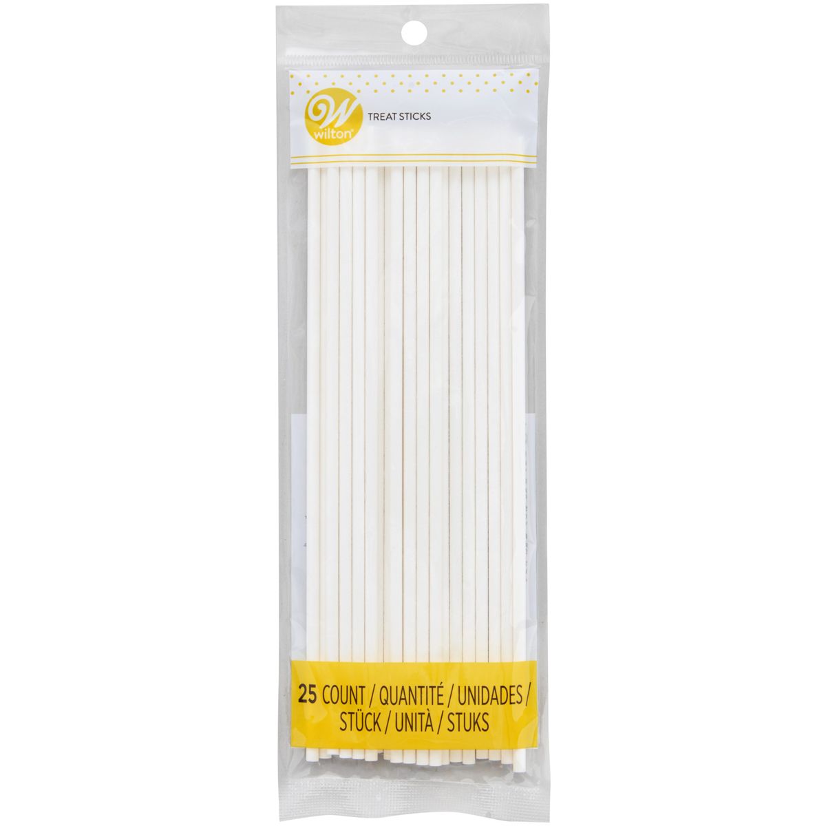 WILTON_05-0-0124_WILTON_LOLLIPOP_STICKS_20CM2 Palitos Piruletas de 20 cm - Cakepops - 25 unidades - Wilton - Imagen 1