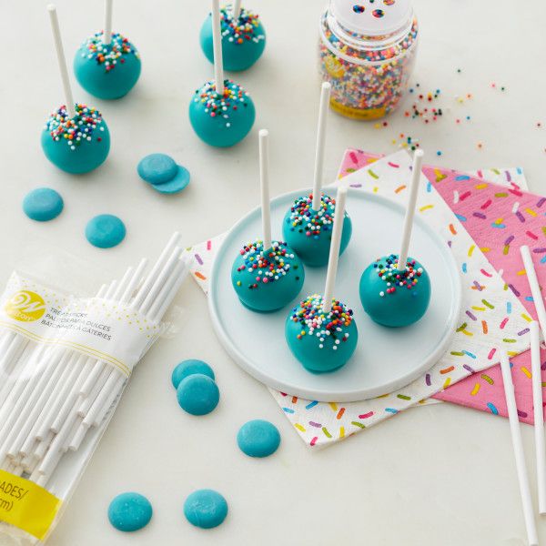 Wilton_191000847_Wilton_Lollipop_Sticks_10cm Palitos Piruletas de 10 cm - Cakepops - 150 unidades - Wilton - Imagen 1