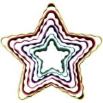 Set de Cortadores de Pasta Estrella Doble Cara - 6 Pcs - Wilton - Imagen 2