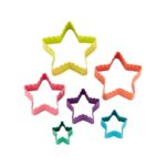 Set de Cortadores de Pasta Estrella Doble Cara - 6 Pcs - Wilton - Imagen 3