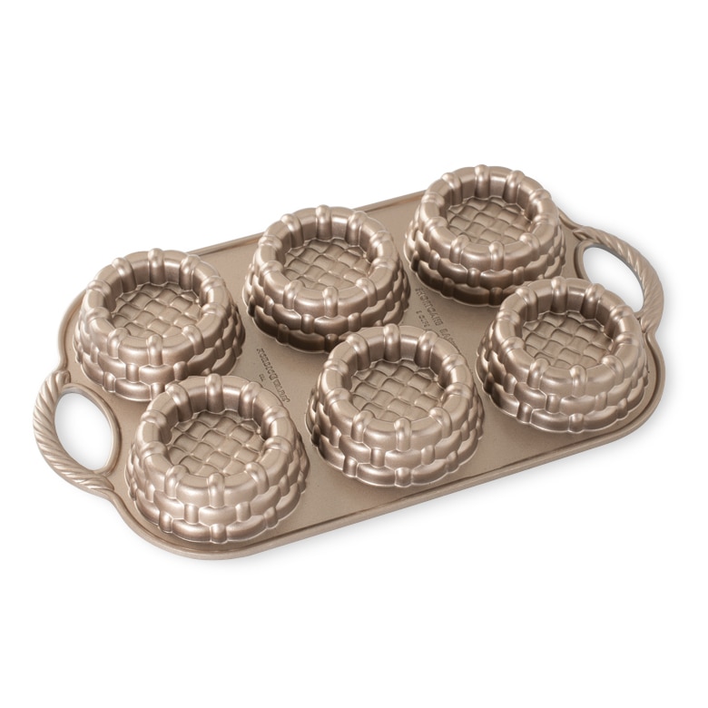 NDW 54348 Molde Shortcake Baskets – Nordic Ware - Imagen 1